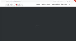 Desktop Screenshot of myriadrbm.com
